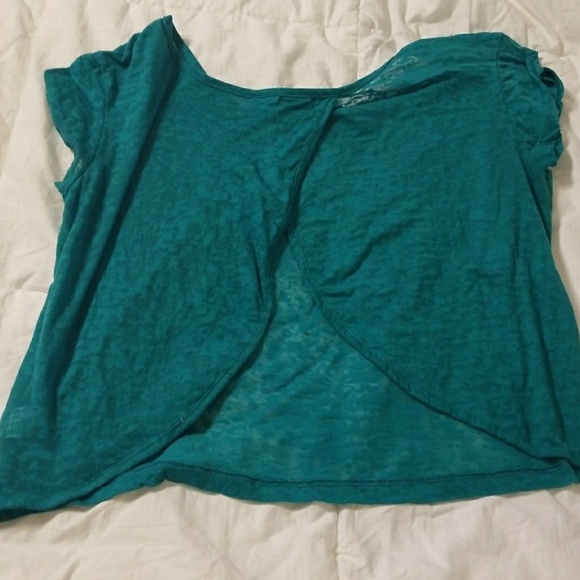 Nollie Turquoise Open Back T - Picture 2 of 3